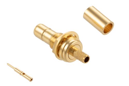 SMB Jack Non-Magnetic Connector Crimp/Solder Attachment for RG316, LMR-100A, PE-B100, PE-C100, RG174, RG174MN, RG188, LMR-100A-PV