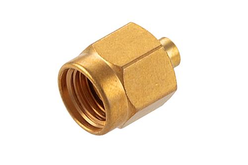 SMA Male Non-Magnetic Connector Solder Attachment for 0.086 Semi-Rigid, PE-SR405-NM
