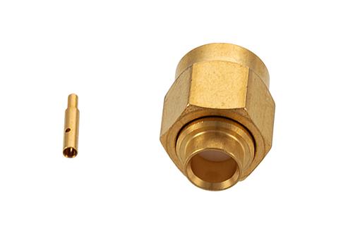 SMA Male Non-Magnetic Connector Solder Attachment for 0.141 Semi-Rigid, PE-141FL-NM, PE-SR141-NM