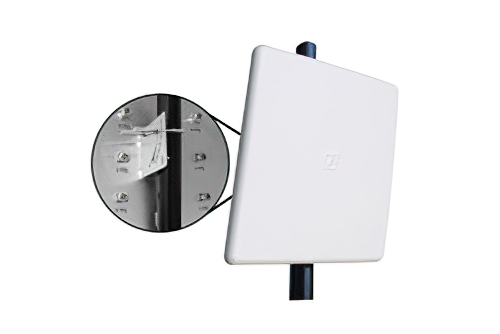 2.4/4.9-5.8 GHz Six Element, Dual Polarized MIMO Flat Panel Antenna