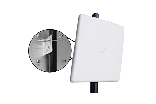 2.4/4.9-5.8 GHz Four Element, Dual Polarized MIMO Flat Panel Antenna