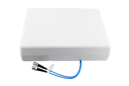 617-960 MHz / 1710-2700 MHz / 3300-4200 MHz / 4900-6000 MHz Low PIM Rated X-pol 5.5 dBi Panel Antenna, Wall Mount, 2xType N Female Connector