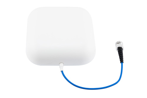 698-960 MHz / 1710-2700 MHz / 3400-4200 MHz Low PIM Rated DAS V-pol Panel Antenna, 5-8.5 dBi, Wall Mount, 4.3-10 Female Connector