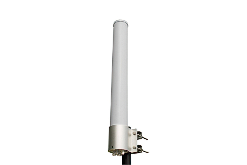 6-9 dBi Omni Antenna 2.4-2.5 GHz, 5.1-5.8 GHz, N Type Female PVC Radome, 1.6:1 Max VSWR, 4 Port