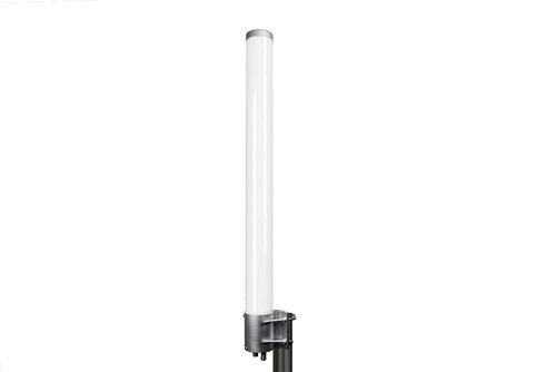 6-6 dBi Omni Antenna 617-960 MHz, 1.71-2.7 GHz, N Type Female Polycarbonate Radome, 2 Port