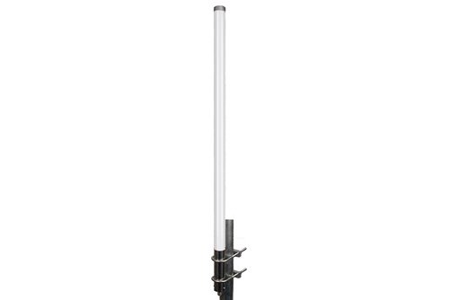 10 dBi Omni Antenna 1.71-2.7 GHz, N Type Female Fiberglass Radome, 2.3:1 Max VSWR