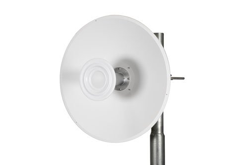 4950 MHz to 7125 MHz, 1-foot Parabolic Antenna, 2x2 MIMO, 25 dBi, RPSMA