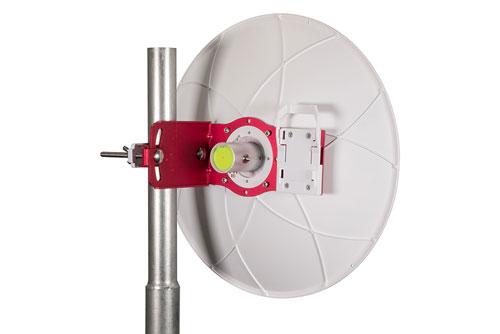 4950 MHz to 7125 MHz, 1-foot Parabolic Antenna, 2x2 MIMO, 25 dBi, RPSMA