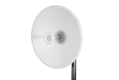 4950 MHz to 7125 MHz, 2-foot collapsible Parabolic Antenna, 2x2 MIMO, 30 dBi, RPSMA, 2 Pack