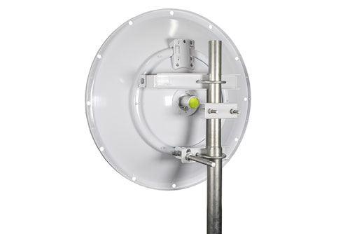 4950 MHz to 7125 MHz, 2-foot Parabolic Antenna, 2x2 MIMO, 30 dBi, RPSMA, 2 Pack