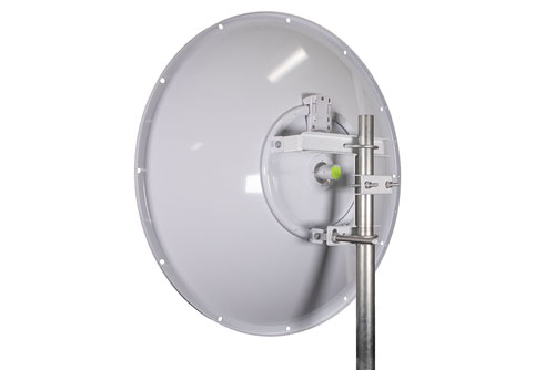 4950 MHz to 7125 MHz, 3-foot Parabolic Antenna, 2x2 MIMO, 34 dBi, RPSMA, 2 Pack