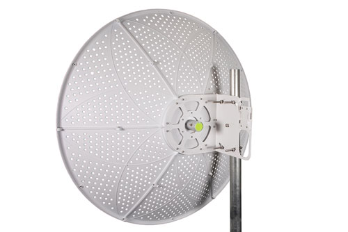 4950 MHz to 7125 MHz, 3-foot mesh collapsible Parabolic Antenna, 2x2 MIMO, 34 dBi, RPSMA, 2 Pack