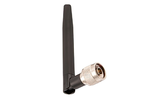 2 dBi Rubber Duck Antenna 2,400-2,500 MHz N Type Connector