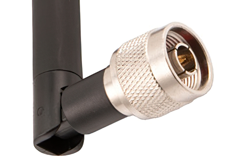2 dBi Rubber Duck Antenna 2,400-2,500 MHz N Type Connector