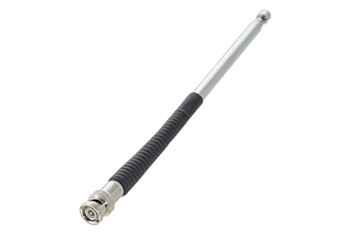 0 dBi Tunable Telescopic Portable Antenna 118-174 MHz BNC Connector