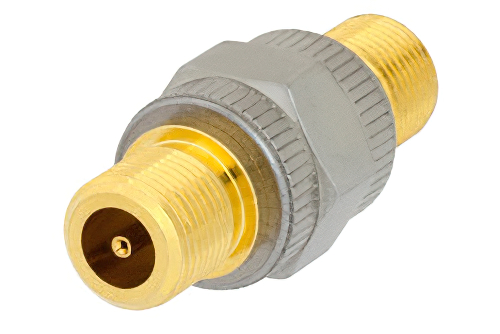 75 Ohm Type F Female to Female General Purpose Calibration Kit Component Thru Operating from DC to 3 GHz