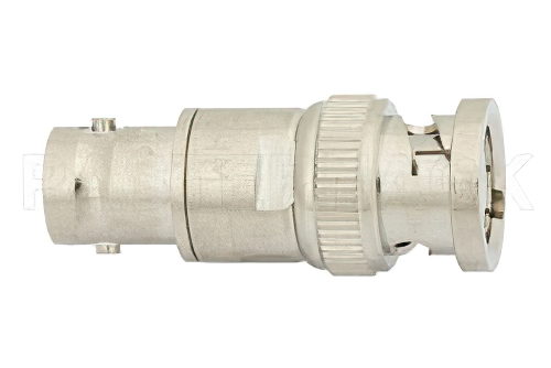 1 Watt Feed-Thru Load Up to 1,000 MHz with BNC Male to Female Nickel Plated Brass