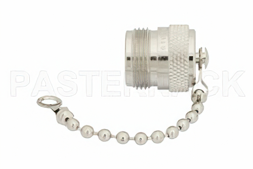 N Female Non-Shorting Dust Cap With 2.9 Inch Chain