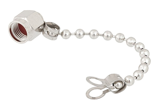 SMA Male Non-Shorting Dust Cap With 2.7 Inch Chain