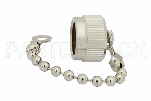 TNC Male Non-Shorting Dust Cap With 2.9 Inch Chain