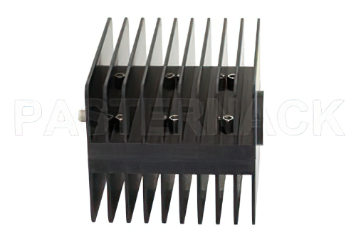 50 Watt RF Load Up to 18 GHz With SMA Female Input Square Body Black Anodized Aluminum Heatsink
