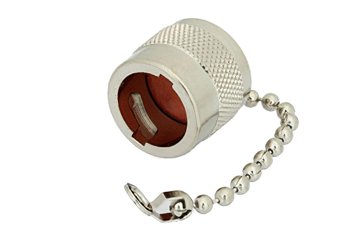 C Male Non-Shorting Dust Cap With 2.5 Inch Chain