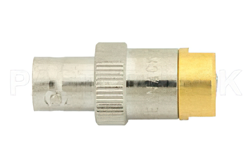 0.5 Watt RF Load Up to 1,000 MHz with 75 Ohm BNC Female Nickel Plated Brass