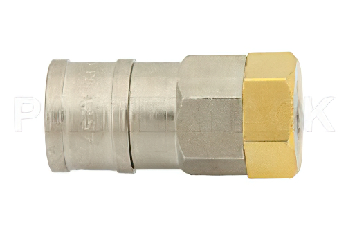 75 Ohm 0.5 Watts Nickel Plated Brass SMB Plug RF Load Up To 1,000 MHz