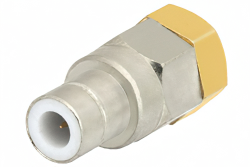 75 Ohm 0.5 Watts Nickel Plated Brass SMB Jack RF Load Up To 1,000 MHz