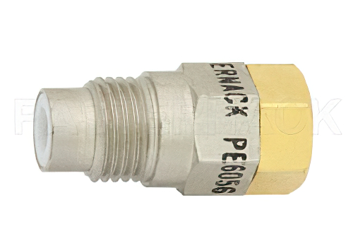 75 Ohm 0.5 Watts Nickel Plated Brass SMC Jack RF Load Up To 1,000 MHz