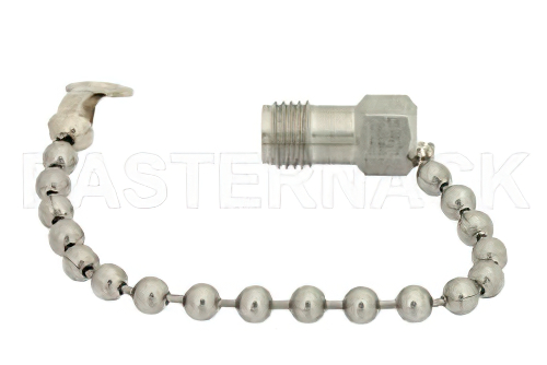 0.5 Watt RF Load With Chain Up to 12.4 GHz With SMA Female Input Passivated Stainless Steel