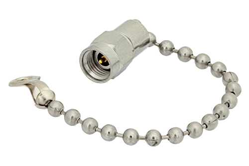 0.5 Watt RF Load with Chain Up to 40 GHz with 2.92mm Male Passivated Stainless Steel