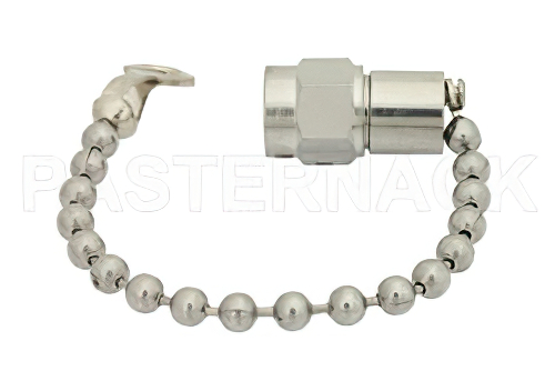 0.5 Watt RF Load with Chain Up to 40 GHz with 2.92mm Male Passivated Stainless Steel