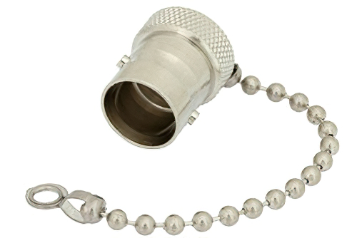 C Female Non-Shorting Dust Cap With 3.5 Inch Chain