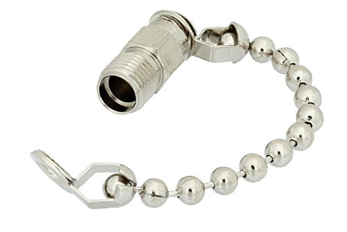 SMA Female Non-Shorting Dust Cap With 2.5 Inch Chain