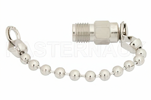 SMA Female Non-Shorting Dust Cap With 2.5 Inch Chain