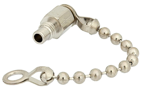 SMC Jack Non-Shorting Dust Cap With 2.5 Inch Chain