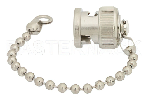 BNC Male Shorting Dust Cap With 4 Inch Chain