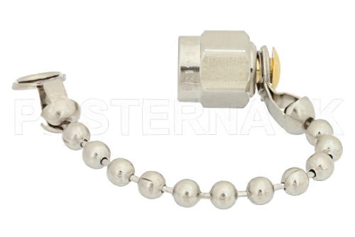SMA Male Shorting Dust Cap With 2.5 Inch Chain