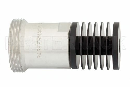 50 Ohm 10 Watts Black Anodized Aluminum Heatsink 7/16 DIN Female RF Load Up To 7 GHz