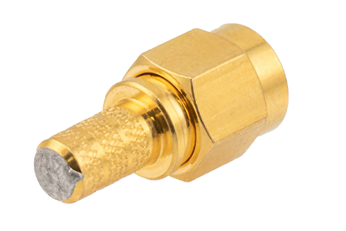 1 Watt RF Load Up to 4 GHz with SMA Male Gold Plated Brass