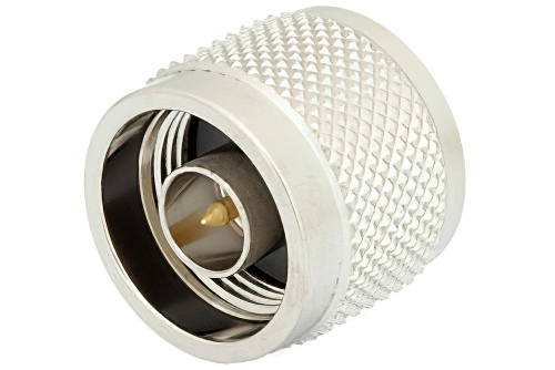 50 Ohm 2 Watts Nickel Plated Brass N Male RF Load Up To 2 GHz
