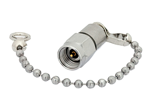 2 Watt RF Load with Chain Up to 40 GHz with 2.92mm Male Passivated Stainless Steel