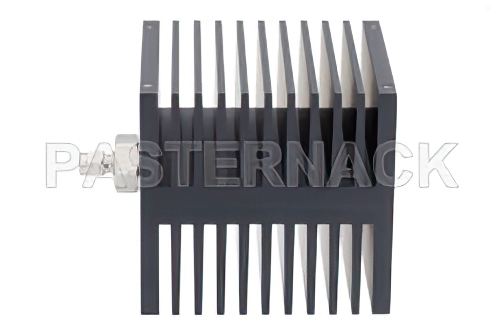50 Watt RF Load Up To 18 GHz With SMA Male Input Square Body Black Anodized Aluminum Heatsink