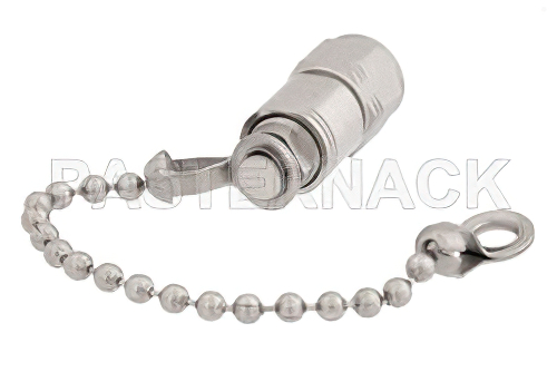 1 Watt RF Load with Chain Up to 65 GHz with 1.85mm Male Passivated Stainless Steel