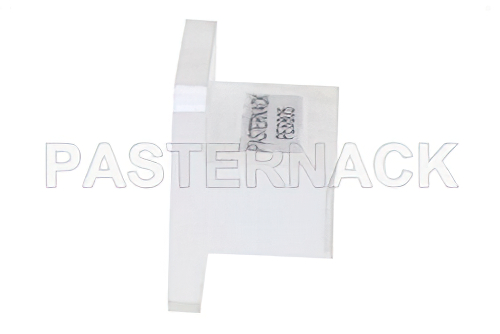 2 Watts Low Power WR-75 Waveguide Load 10 GHz to 15 GHz, Aluminum