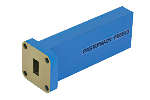 0.5 Watts Low Power Precision WR-34 Waveguide Load 22 GHz to 33 GHz, Aluminum