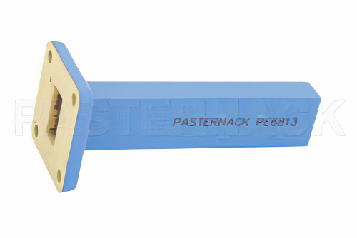 1.5 Watts Low Power Precision WR-62 Waveguide Load 12.4 GHz to 18 GHz