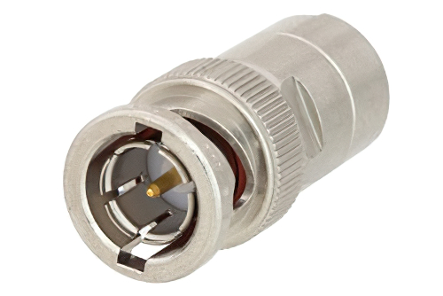 1 Watt RF Load Up to 2 GHz with 75 Ohm BNC Male Tri-Metal Plated Brass