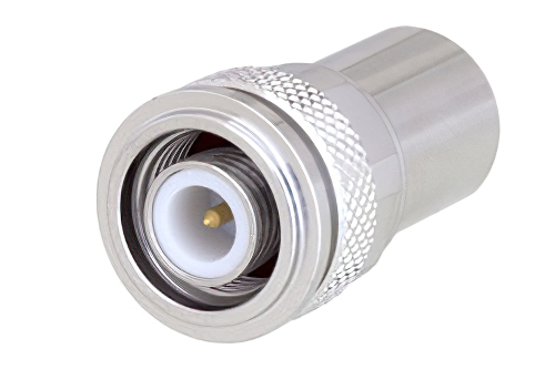 2 Watt RF Load Up to 6 GHz with TNC Male Tri-Metal Plated Brass